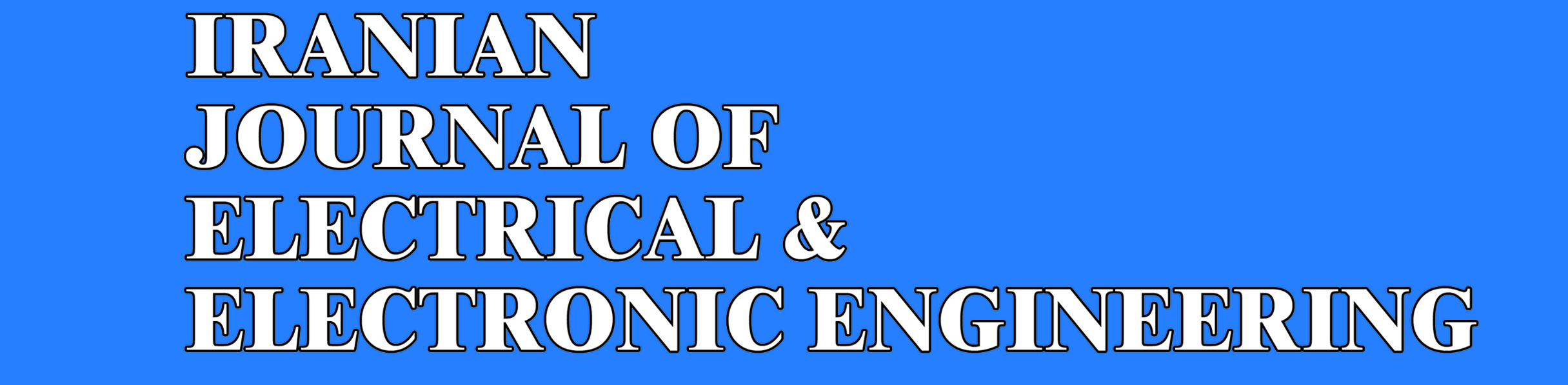 Iranian Journal of Electrical and Electronic Engineering